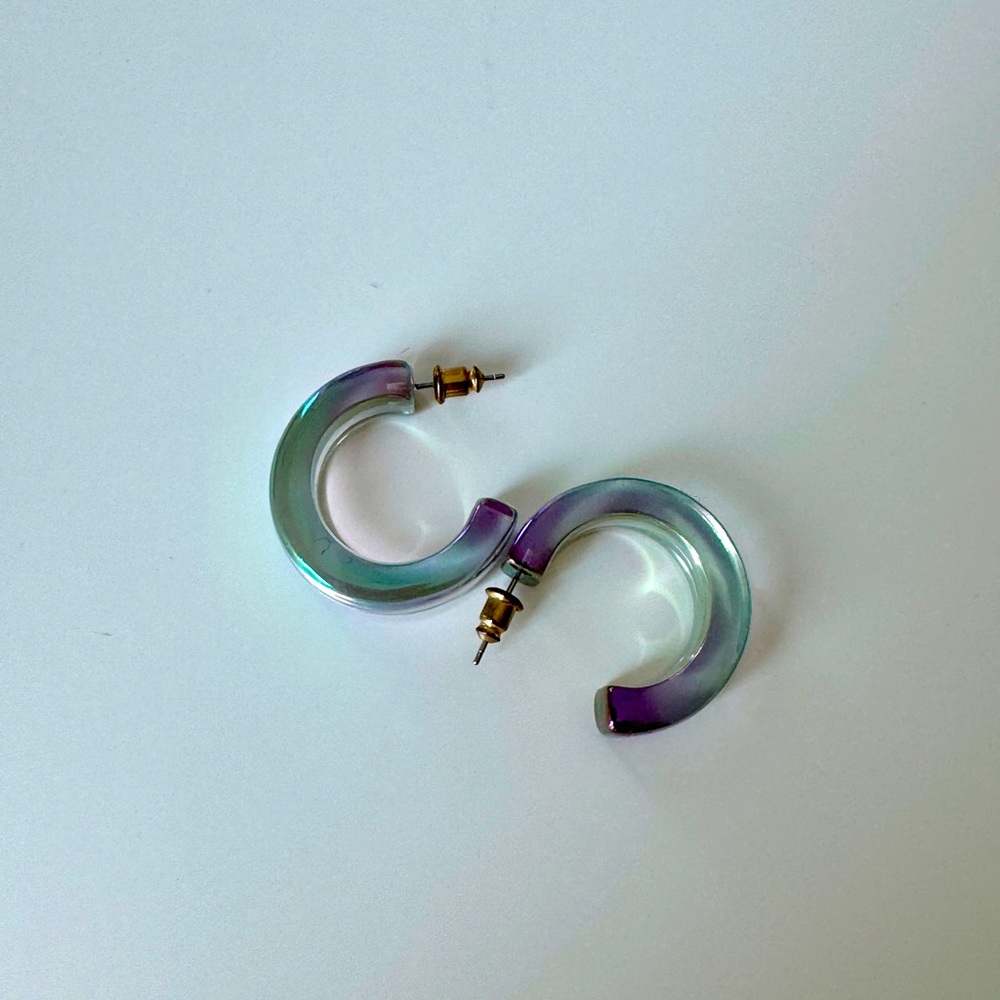 Acrylic Half Hoops
